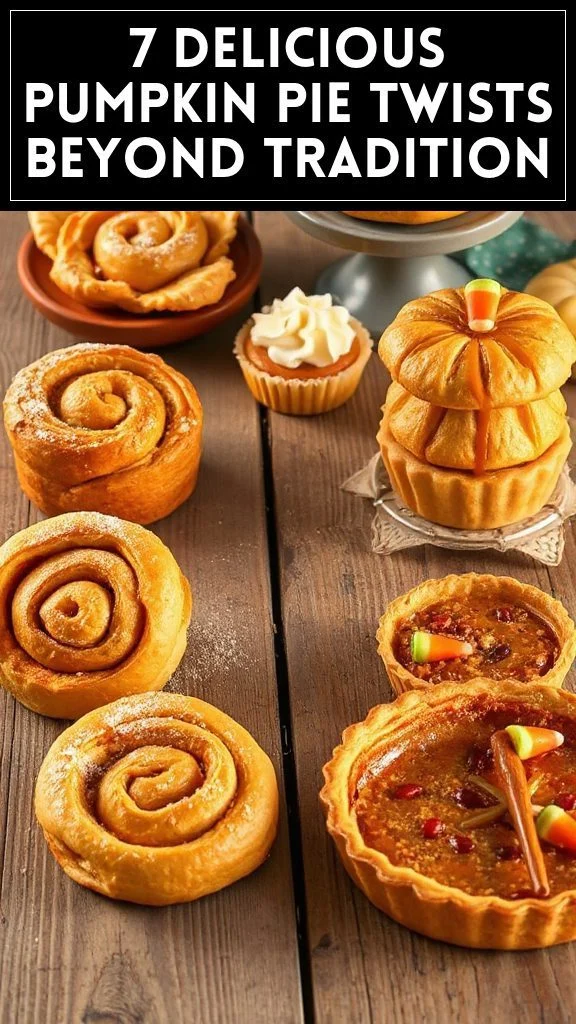7 Delicious Pumpkin Pie Twists Beyond Tradition