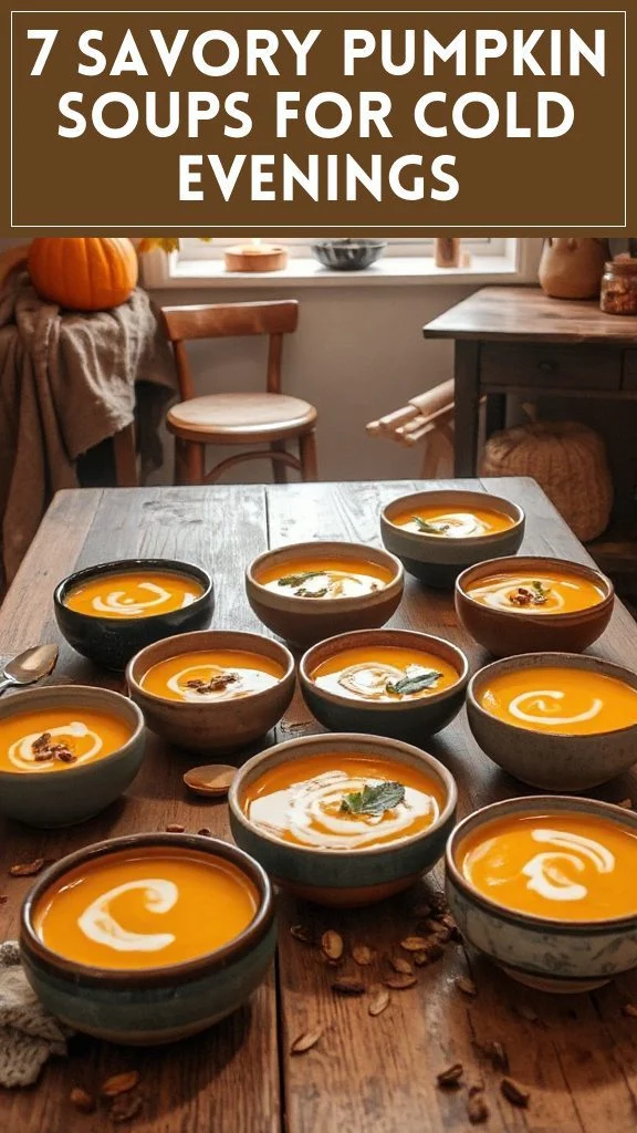 7 Savory Pumpkin Soups For Cold Evenings