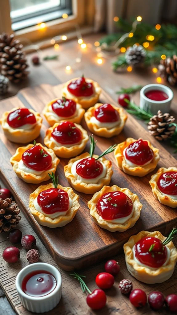 cranberry brie puff pastry