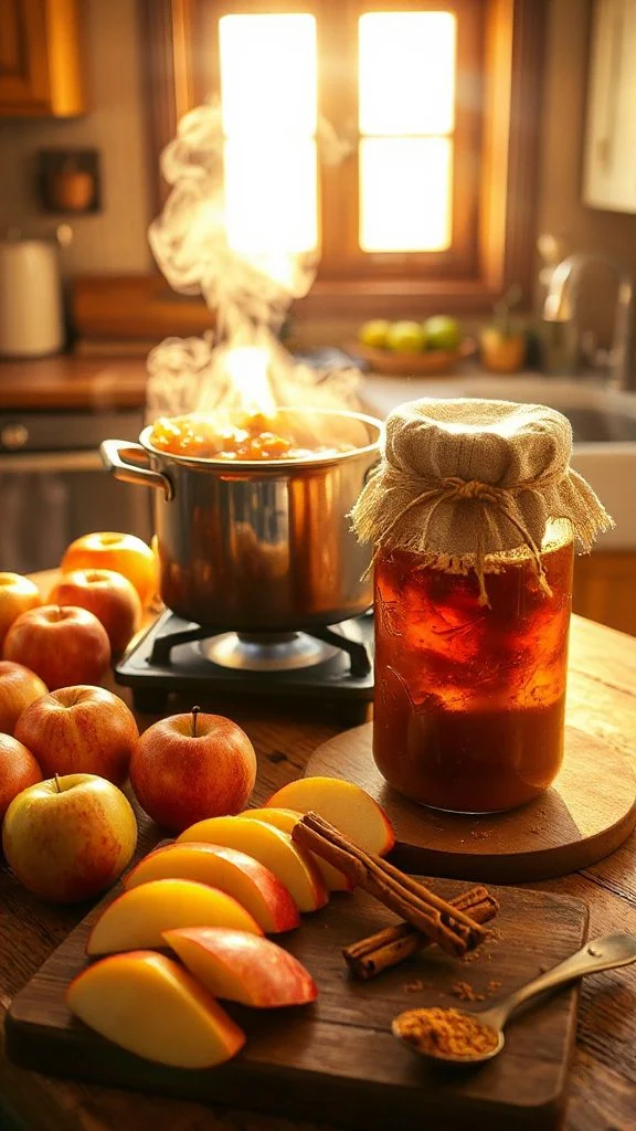 homemade fall apple butter