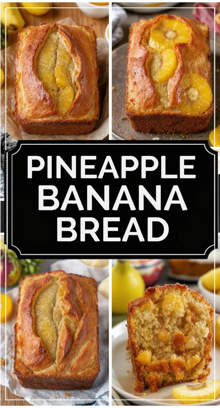 Pineapple Banana Bread