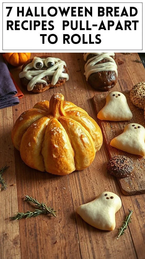 7 Halloween Bread Recipes (Pull-Apart to Rolls)
