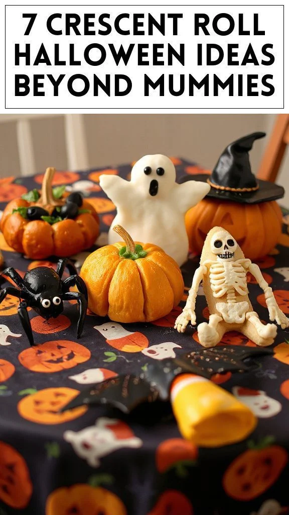 7 Crescent Roll Halloween Ideas Beyond Mummies