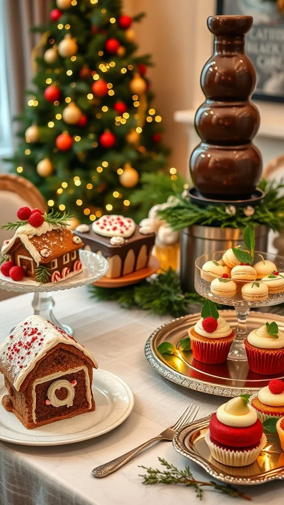 festive edible centerpiece desserts