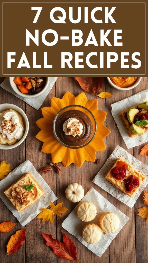 7 Quick No-Bake Fall Recipes