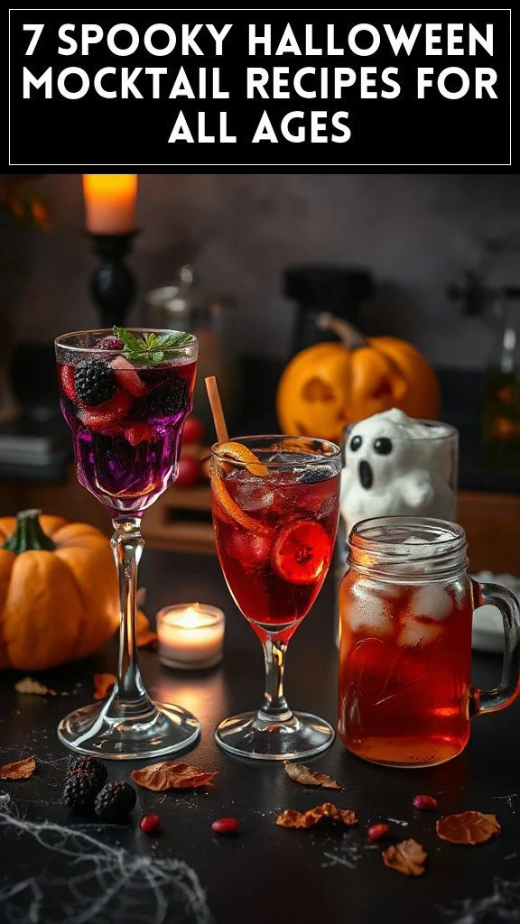7 Spooky Halloween Mocktail Recipes for All Ages