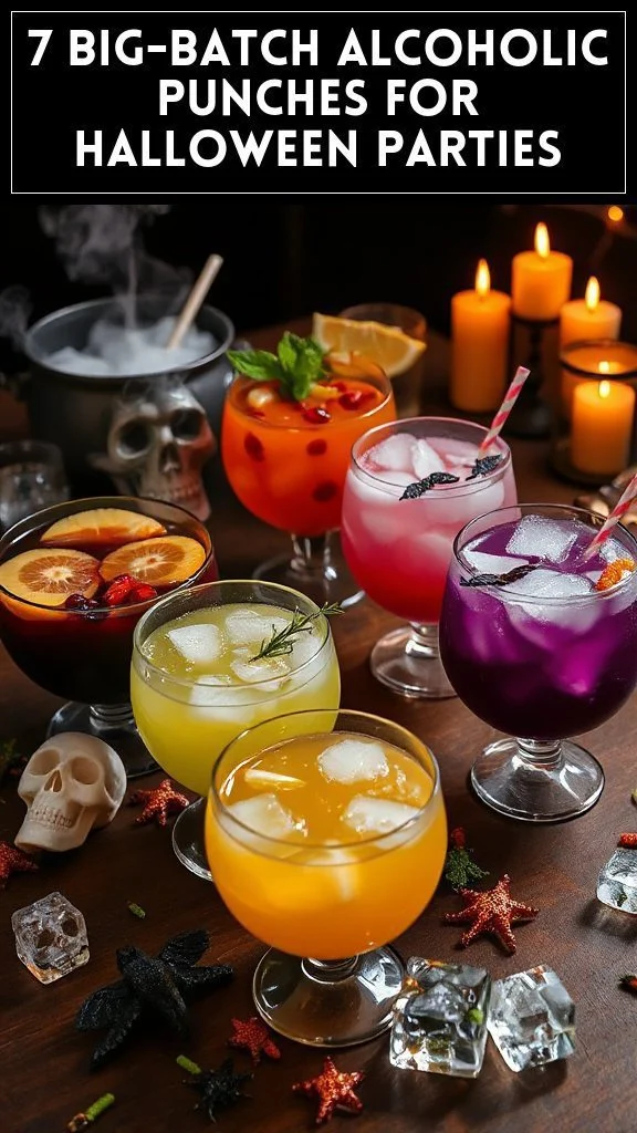 7 Big-Batch Alcoholic Punches for Halloween Parties