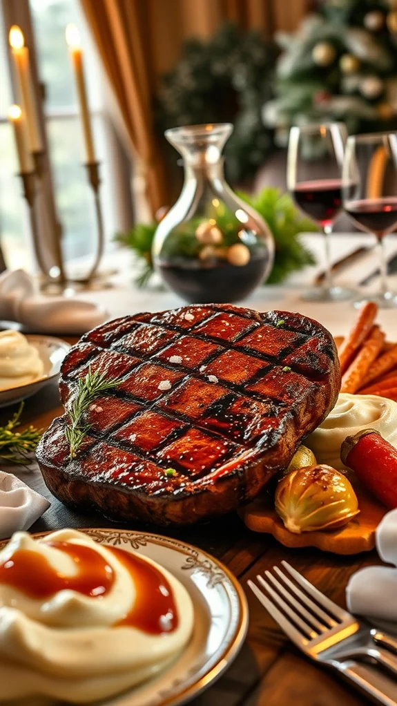 spicy grilled venison steak