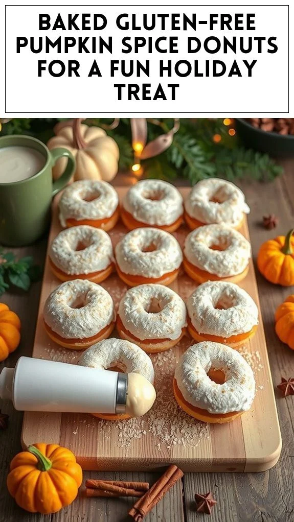 Baked Gluten-Free Pumpkin Spice Donuts for a Fun Holiday Treat