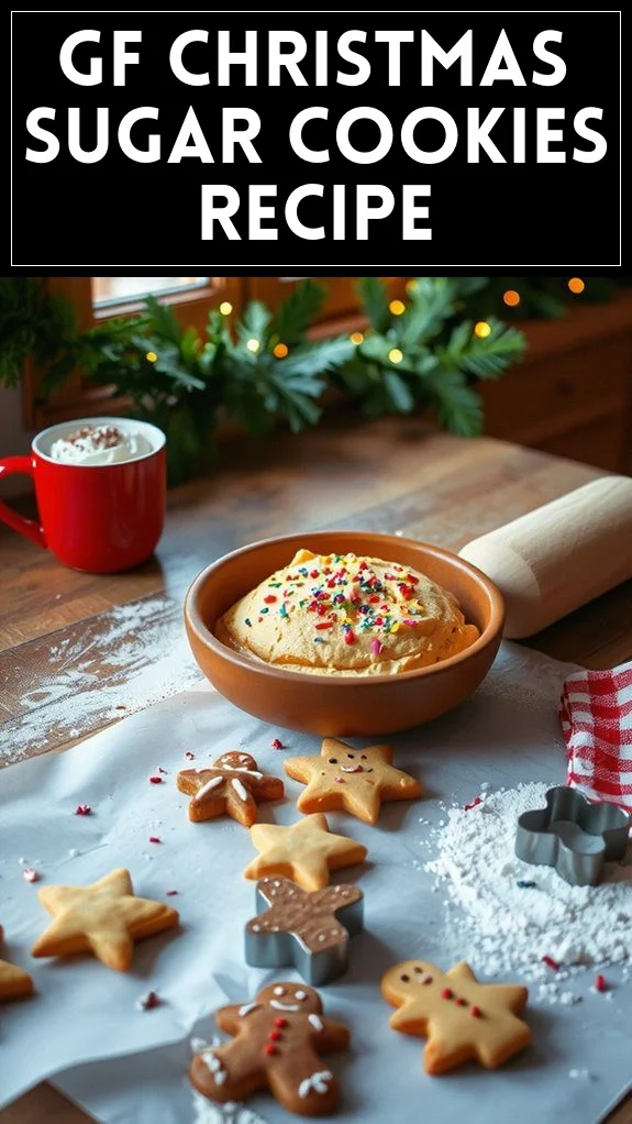 GF Christmas Sugar Cookies Recipe
