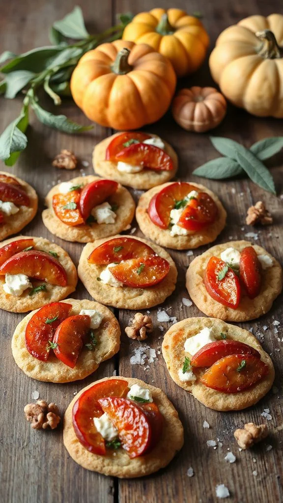 savory fall apple appetizer