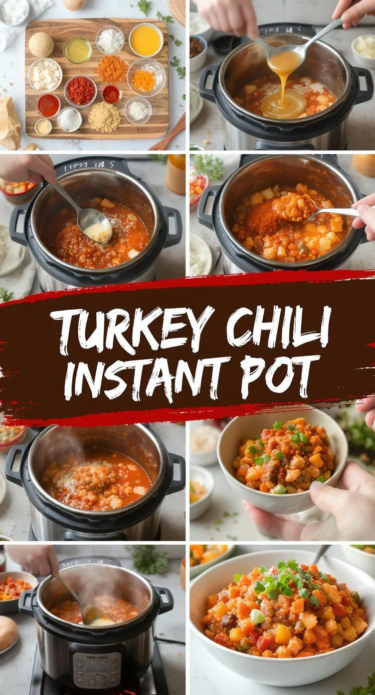 Turkey Chili Instant Pot Recipe - 30 Minutes to Dinner