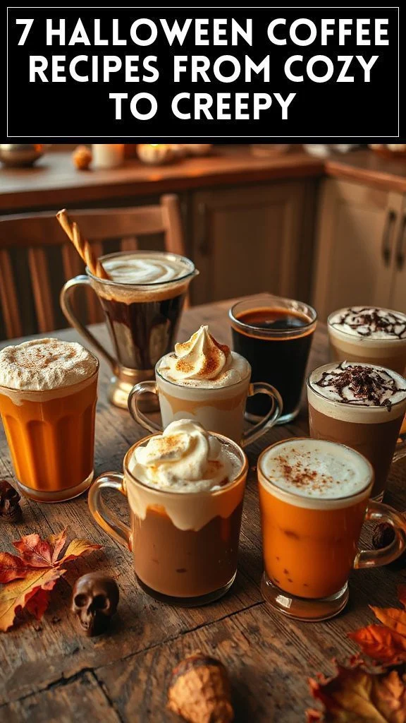 7 Halloween Coffee Recipes From Cozy to Creepy