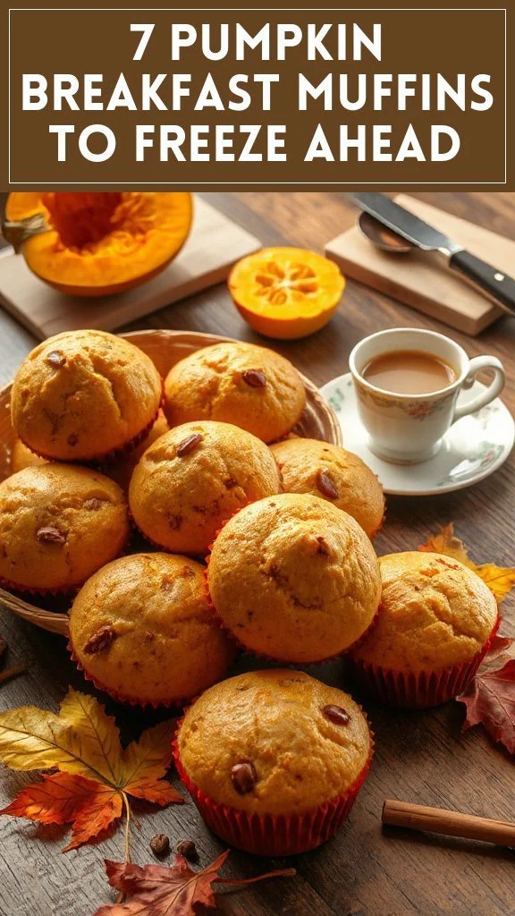 7 Pumpkin Breakfast Muffins To Freeze Ahead