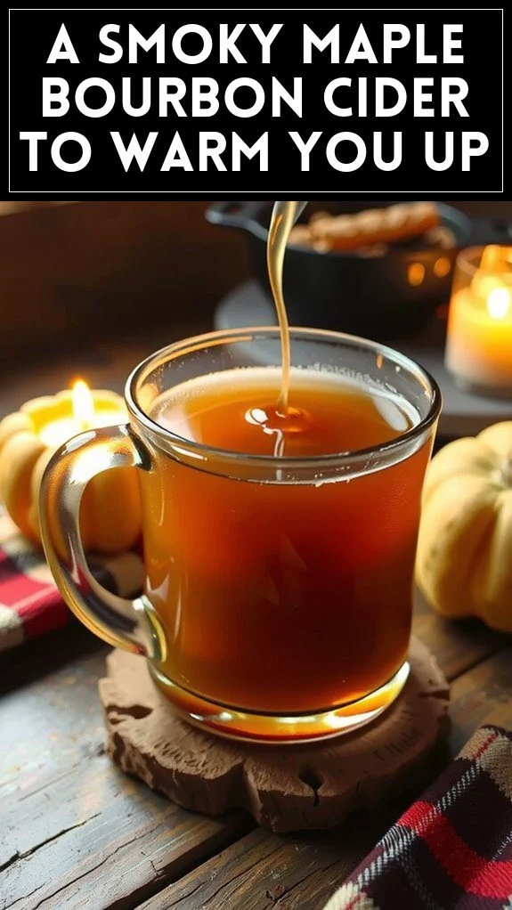 A Smoky Maple Bourbon Cider to Warm You Up