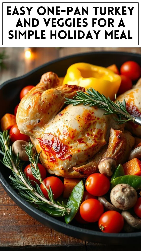 Easy One-Pan Turkey and Veggies for a Simple Holiday Meal