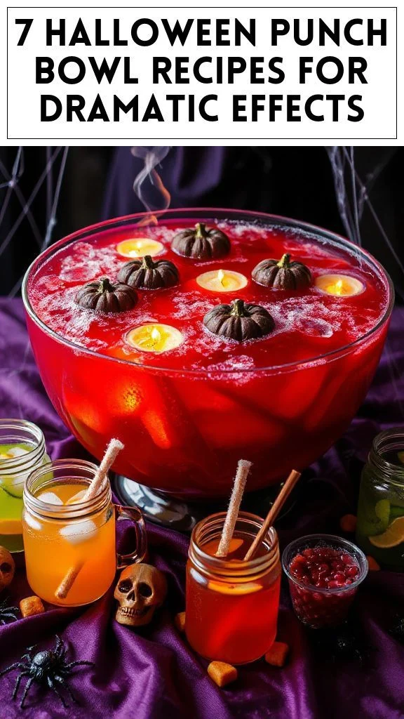 7 Halloween Punch Bowl Recipes for Dramatic Effects