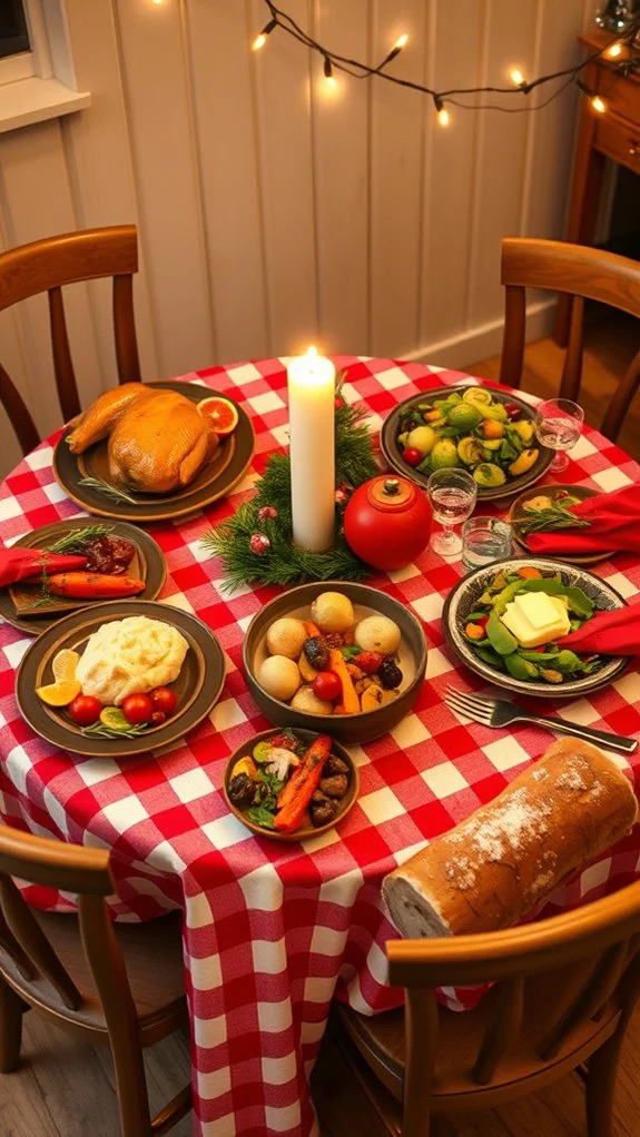 festive dinner ideas shared