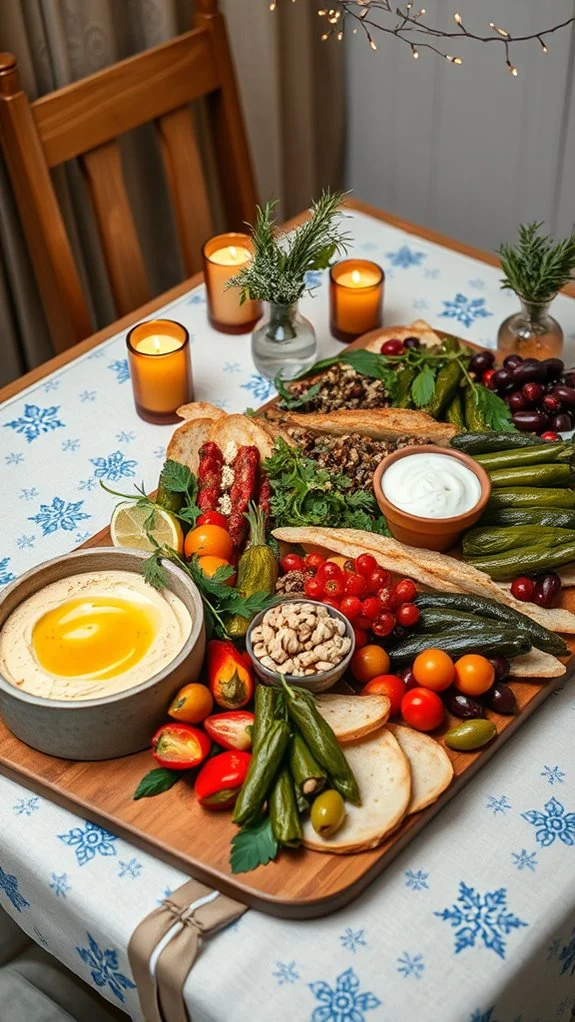 mediterranean sharing platter delight