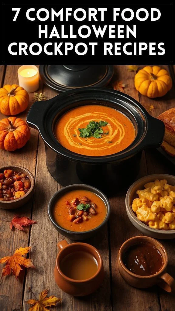 7 Comfort Food Halloween Crockpot Recipes