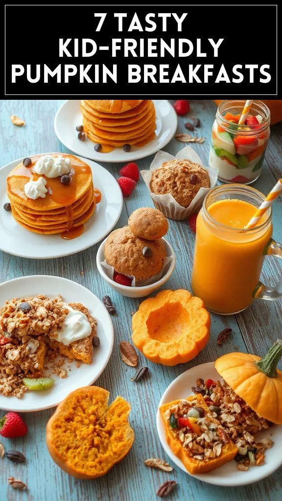 7 Tasty Kid-Friendly Pumpkin Breakfasts
