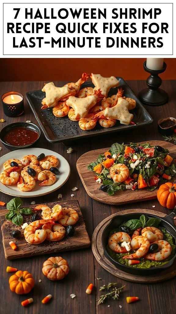 7 Halloween Shrimp Recipe Quick Fixes for Last-Minute Dinners