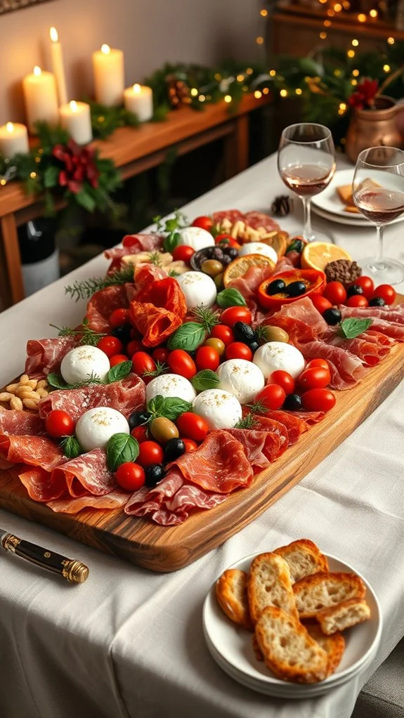 italian antipasti sharing platter