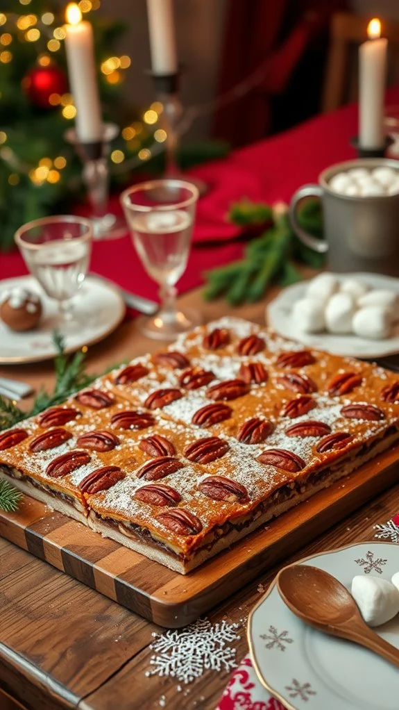 nutty pecan pie bars