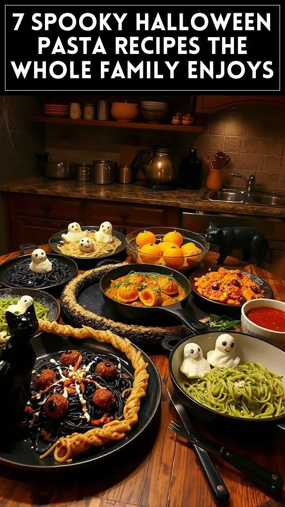 7 Spooky Halloween Pasta Recipes the Whole Family Enjoys