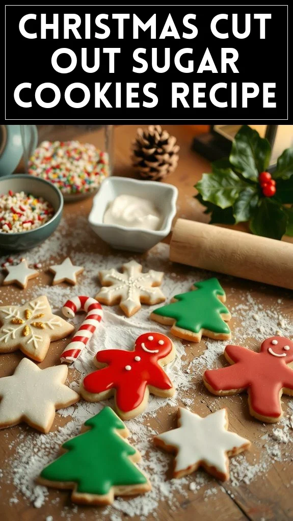 Christmas Cut Out Sugar Cookies Recipe