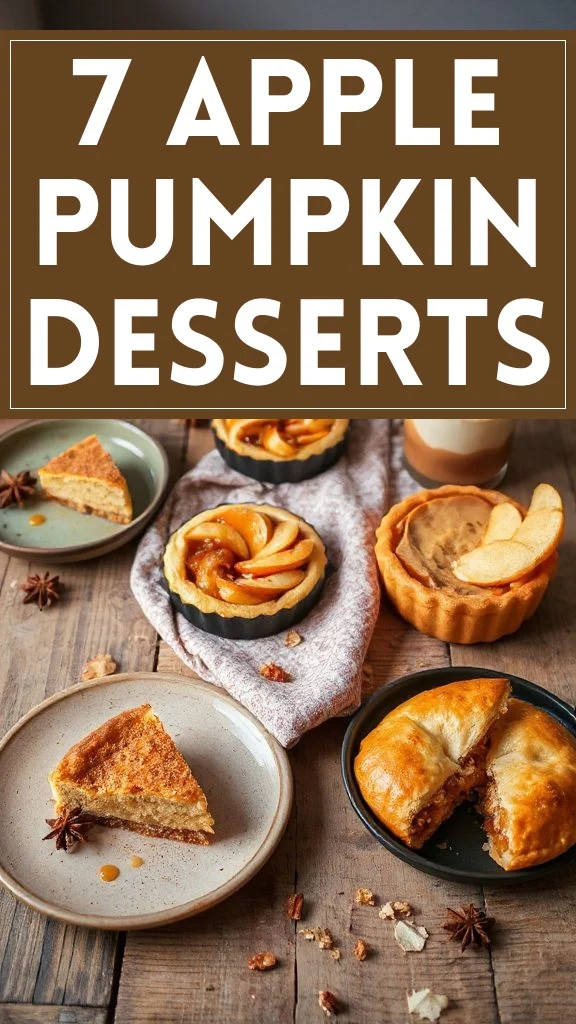 7 Apple Pumpkin Desserts