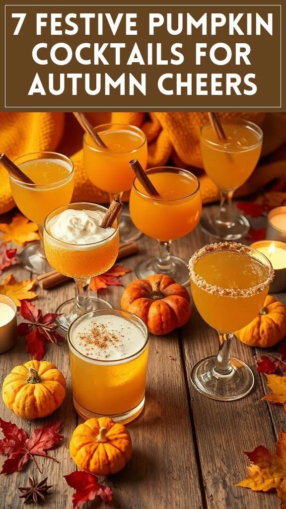 7 Festive Pumpkin Cocktails For Autumn Cheers