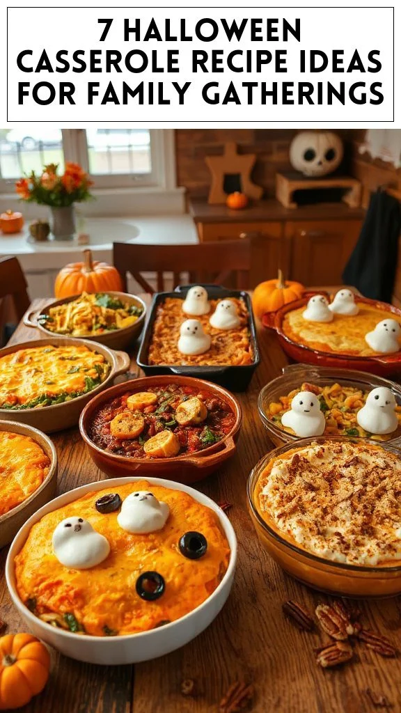 7 Halloween Casserole Recipe Ideas for Family Gatherings