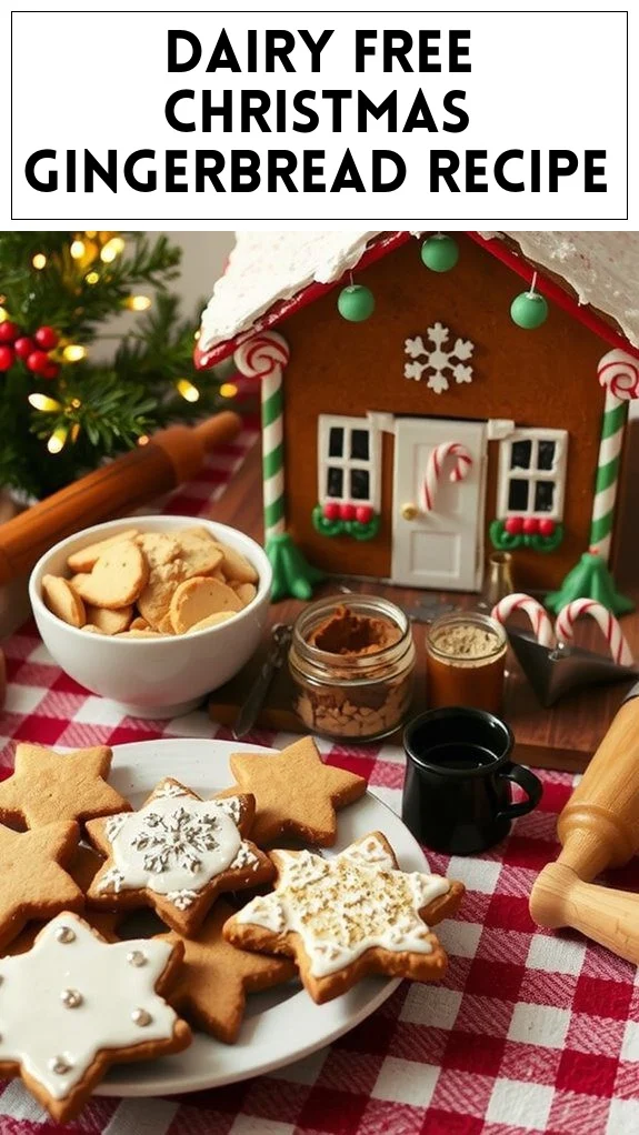 Dairy Free Christmas Gingerbread Recipe