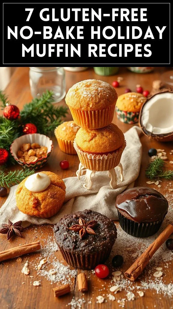 7 Gluten-Free No-Bake Holiday Muffin Recipes