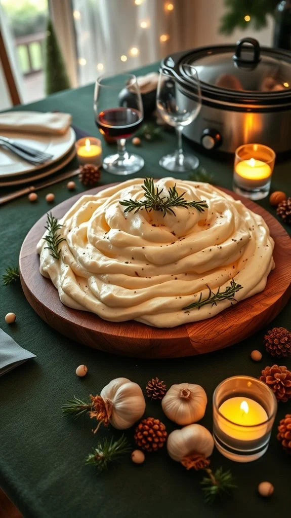 creamy garlic mashed potatoes