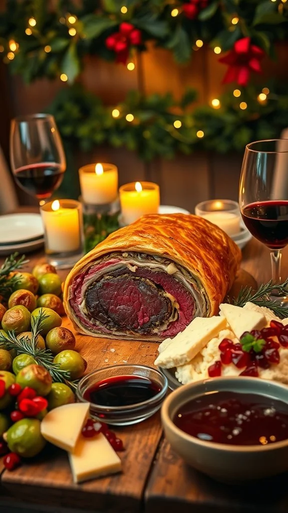 elegant beef pastry dish