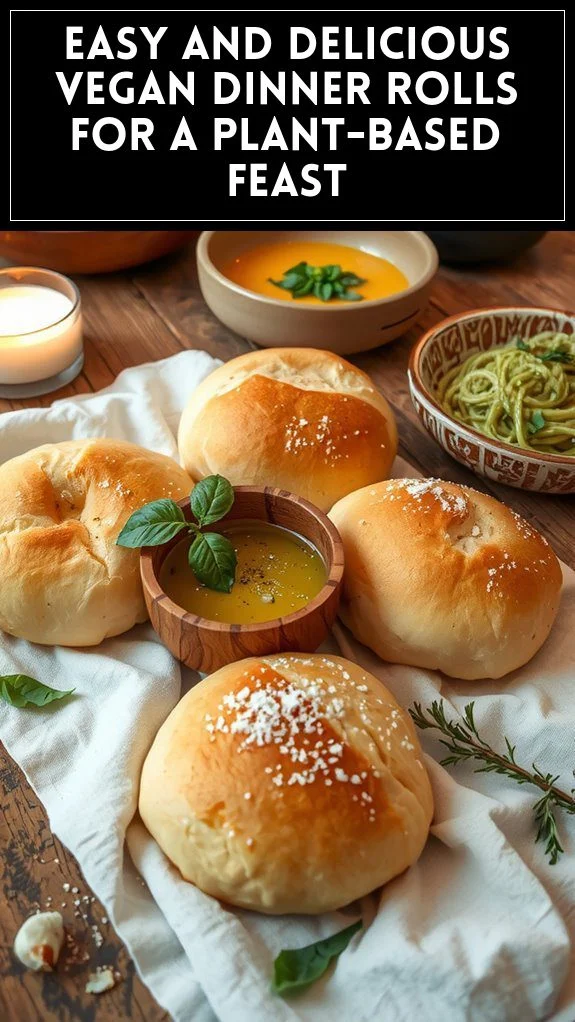 Easy and Delicious Vegan Dinner Rolls for a Plant-Based Feast