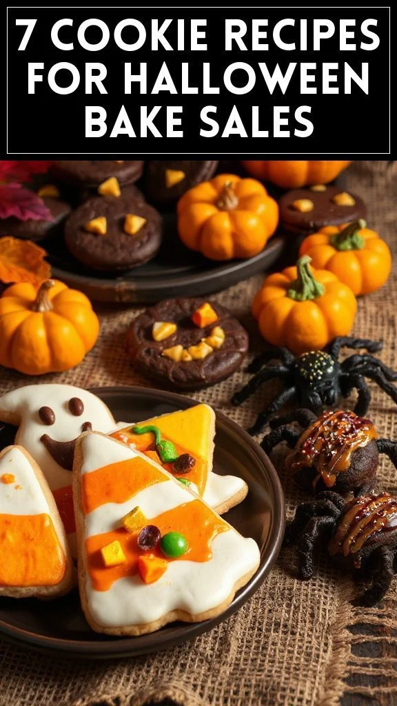 7 Cookie Recipes for Halloween Bake Sales