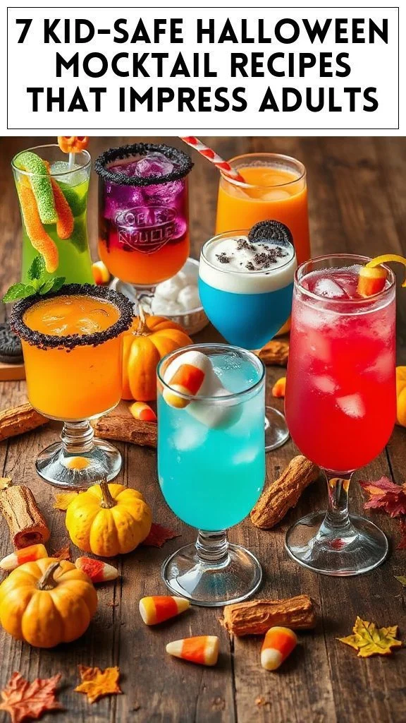 7 Kid-Safe Halloween Mocktail Recipes That Impress Adults