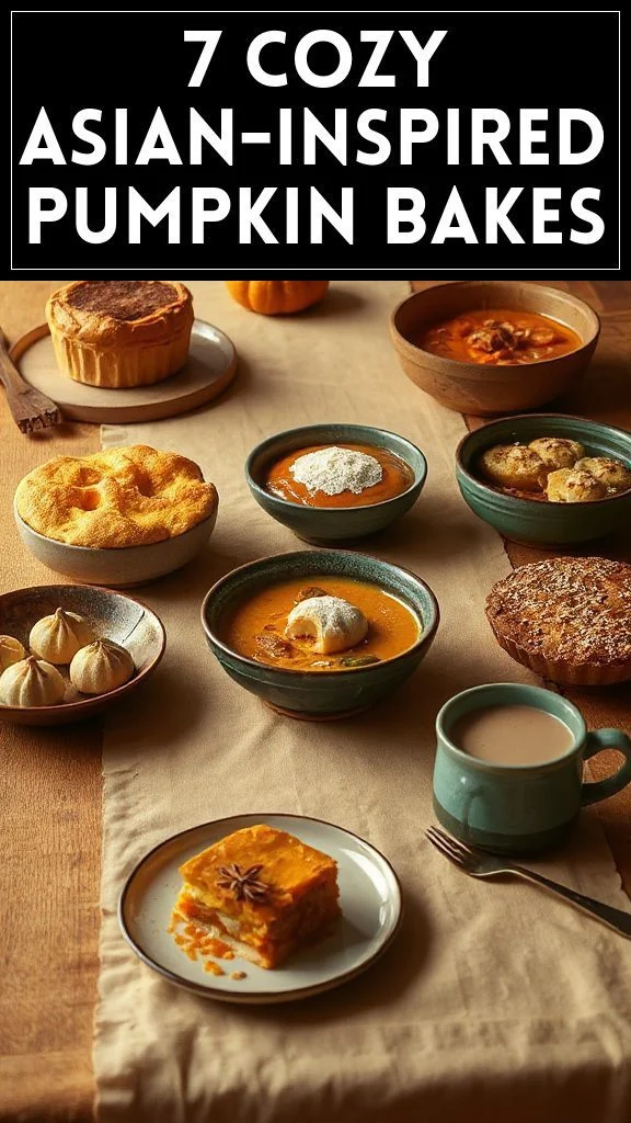 7 Cozy Asian-Inspired Pumpkin Bakes