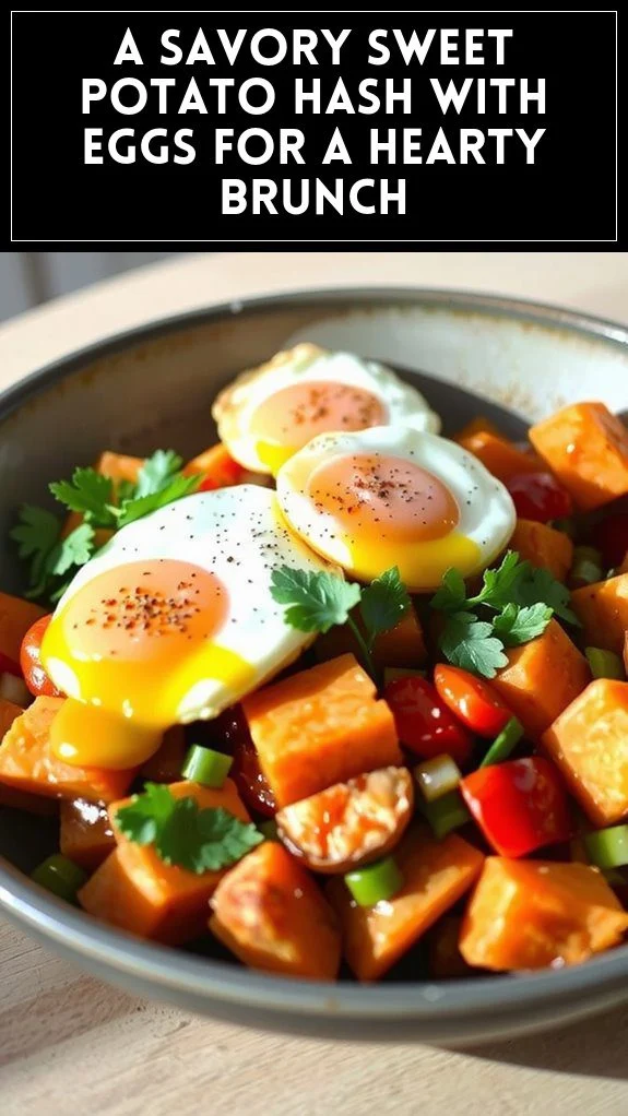 A Savory Sweet Potato Hash With Eggs for a Hearty Brunch