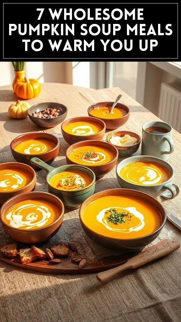 7 Wholesome Pumpkin Soup Meals to Warm You Up