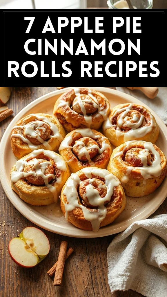7 Apple Pie Cinnamon Rolls Recipes