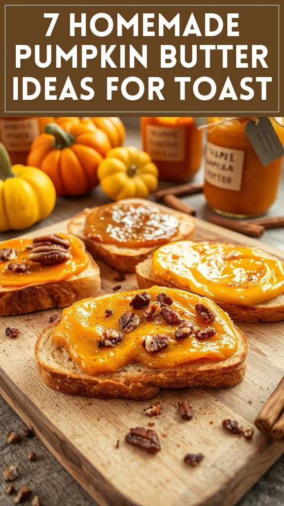 7 Homemade Pumpkin Butter Ideas for Toast