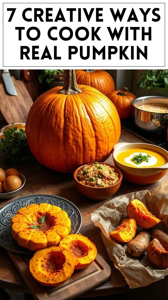 7 Creative Ways To Cook With Real Pumpkin