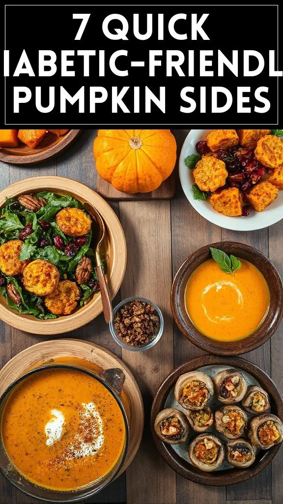 7 Quick Diabetic-Friendly Pumpkin Sides