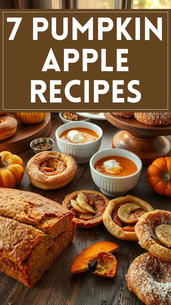 7 Pumpkin Apple Recipes