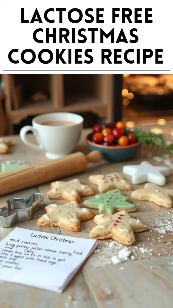 Lactose Free Christmas Cookies Recipe