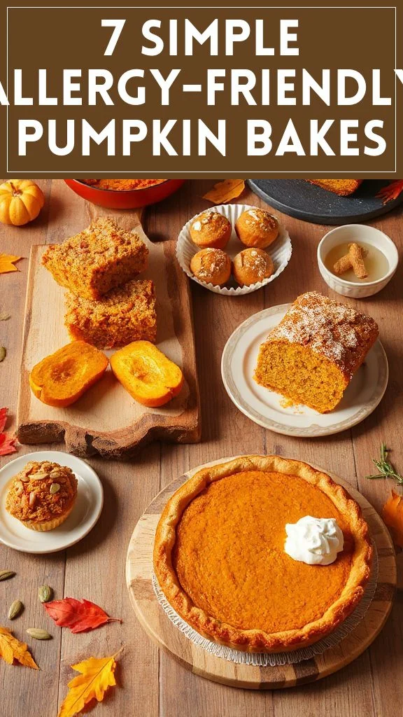 7 Simple Allergy-Friendly Pumpkin Bakes